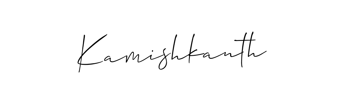 Best and Professional Signature Style for Kamishkanth. Allison_Script Best Signature Style Collection. Kamishkanth signature style 2 images and pictures png