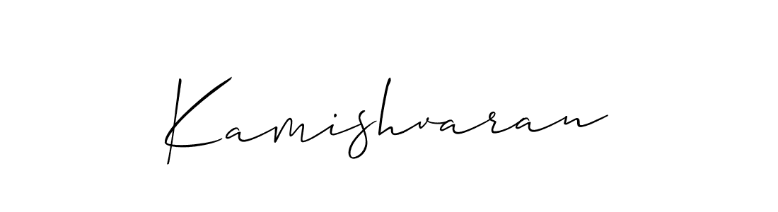 Make a short Kamishvaran signature style. Manage your documents anywhere anytime using Allison_Script. Create and add eSignatures, submit forms, share and send files easily. Kamishvaran signature style 2 images and pictures png