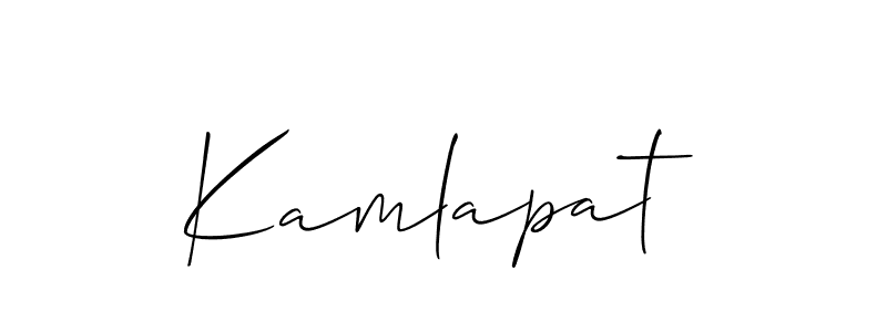 Also You can easily find your signature by using the search form. We will create Kamlapat name handwritten signature images for you free of cost using Allison_Script sign style. Kamlapat signature style 2 images and pictures png