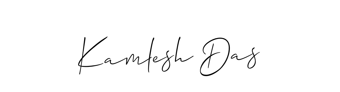 Best and Professional Signature Style for Kamlesh Das. Allison_Script Best Signature Style Collection. Kamlesh Das signature style 2 images and pictures png