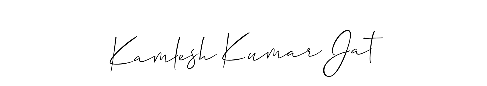 Here are the top 10 professional signature styles for the name Kamlesh Kumar Jat. These are the best autograph styles you can use for your name. Kamlesh Kumar Jat signature style 2 images and pictures png
