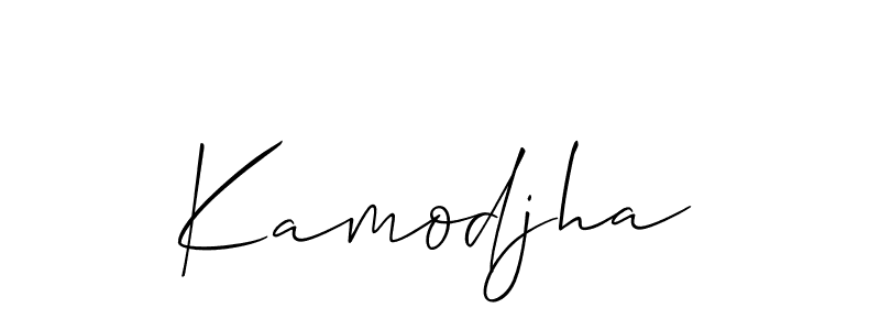 See photos of Kamodjha official signature by Spectra . Check more albums & portfolios. Read reviews & check more about Allison_Script font. Kamodjha signature style 2 images and pictures png