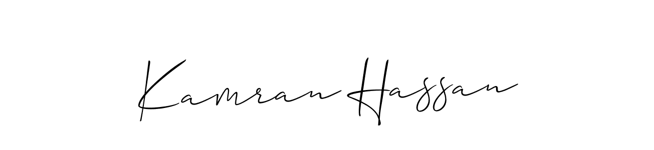 You can use this online signature creator to create a handwritten signature for the name Kamran Hassan. This is the best online autograph maker. Kamran Hassan signature style 2 images and pictures png