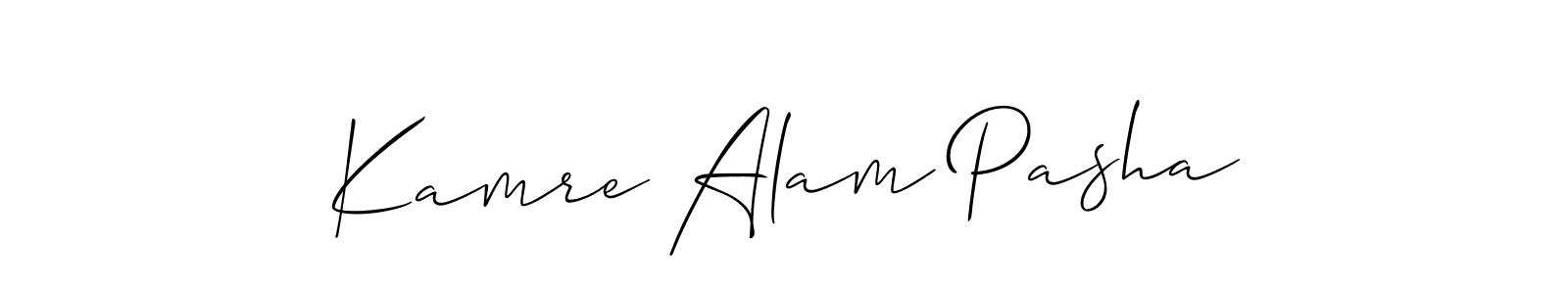 Once you've used our free online signature maker to create your best signature Allison_Script style, it's time to enjoy all of the benefits that Kamre Alam Pasha name signing documents. Kamre Alam Pasha signature style 2 images and pictures png