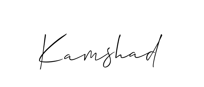 Best and Professional Signature Style for Kamshad. Allison_Script Best Signature Style Collection. Kamshad signature style 2 images and pictures png