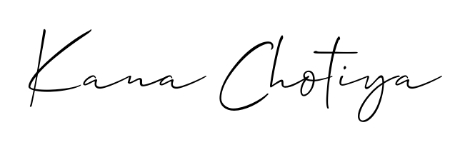 The best way (Allison_Script) to make a short signature is to pick only two or three words in your name. For converting this name Kana Chotiya. Kana Chotiya signature style 2 images and pictures png
