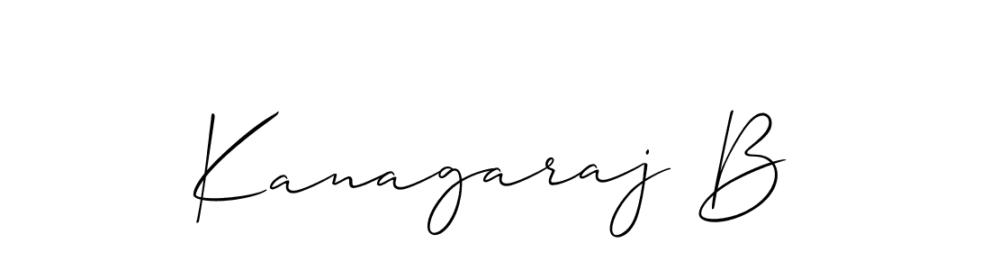 Check out images of Autograph of Kanagaraj B name. Actor Kanagaraj B Signature Style. Allison_Script is a professional sign style online. Kanagaraj B signature style 2 images and pictures png
