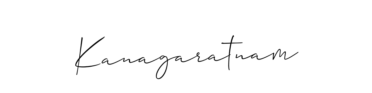 Kanagaratnam stylish signature style. Best Handwritten Sign (Allison_Script) for my name. Handwritten Signature Collection Ideas for my name Kanagaratnam. Kanagaratnam signature style 2 images and pictures png