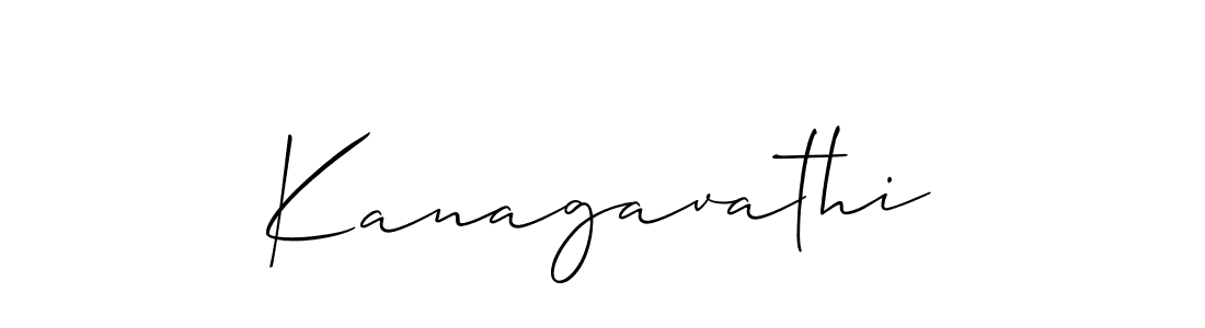 You should practise on your own different ways (Allison_Script) to write your name (Kanagavathi) in signature. don't let someone else do it for you. Kanagavathi signature style 2 images and pictures png