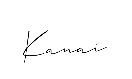 How to make Kanai name signature. Use Allison_Script style for creating short signs online. This is the latest handwritten sign. Kanai signature style 2 images and pictures png