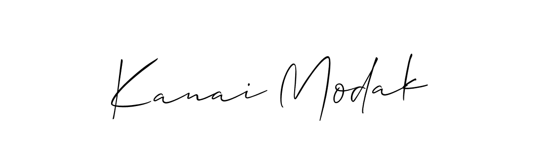 Make a beautiful signature design for name Kanai Modak. Use this online signature maker to create a handwritten signature for free. Kanai Modak signature style 2 images and pictures png