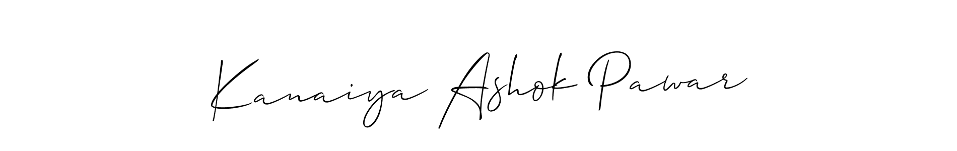 Check out images of Autograph of Kanaiya Ashok Pawar name. Actor Kanaiya Ashok Pawar Signature Style. Allison_Script is a professional sign style online. Kanaiya Ashok Pawar signature style 2 images and pictures png