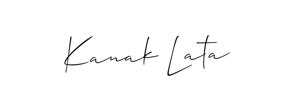 Check out images of Autograph of Kanak Lata name. Actor Kanak Lata Signature Style. Allison_Script is a professional sign style online. Kanak Lata signature style 2 images and pictures png