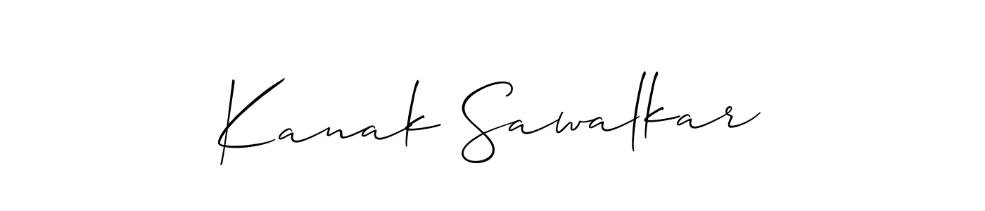 You can use this online signature creator to create a handwritten signature for the name Kanak Sawalkar. This is the best online autograph maker. Kanak Sawalkar signature style 2 images and pictures png