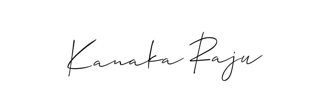 Similarly Allison_Script is the best handwritten signature design. Signature creator online .You can use it as an online autograph creator for name Kanaka Raju. Kanaka Raju signature style 2 images and pictures png