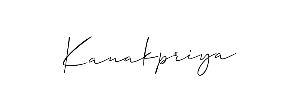Similarly Allison_Script is the best handwritten signature design. Signature creator online .You can use it as an online autograph creator for name Kanakpriya. Kanakpriya signature style 2 images and pictures png
