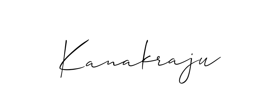 if you are searching for the best signature style for your name Kanakraju. so please give up your signature search. here we have designed multiple signature styles  using Allison_Script. Kanakraju signature style 2 images and pictures png