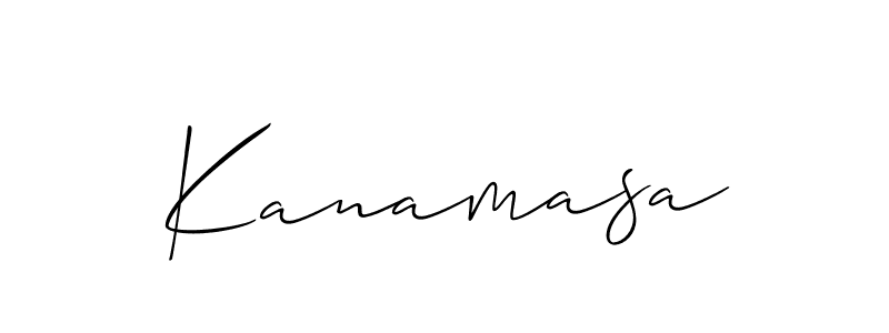 Kanamasa stylish signature style. Best Handwritten Sign (Allison_Script) for my name. Handwritten Signature Collection Ideas for my name Kanamasa. Kanamasa signature style 2 images and pictures png