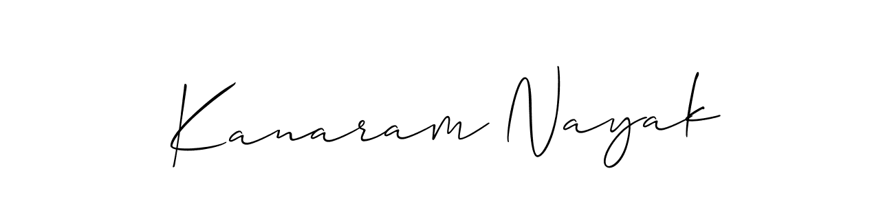 Once you've used our free online signature maker to create your best signature Allison_Script style, it's time to enjoy all of the benefits that Kanaram Nayak name signing documents. Kanaram Nayak signature style 2 images and pictures png