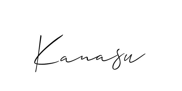 How to Draw Kanasu signature style? Allison_Script is a latest design signature styles for name Kanasu. Kanasu signature style 2 images and pictures png