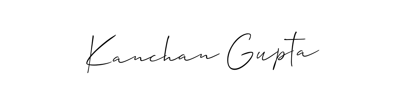 Once you've used our free online signature maker to create your best signature Allison_Script style, it's time to enjoy all of the benefits that Kanchan Gupta name signing documents. Kanchan Gupta signature style 2 images and pictures png