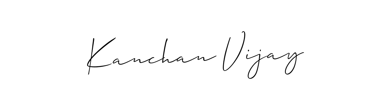 Here are the top 10 professional signature styles for the name Kanchan Vijay. These are the best autograph styles you can use for your name. Kanchan Vijay signature style 2 images and pictures png