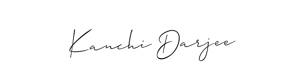 Make a beautiful signature design for name Kanchi Darjee. Use this online signature maker to create a handwritten signature for free. Kanchi Darjee signature style 2 images and pictures png