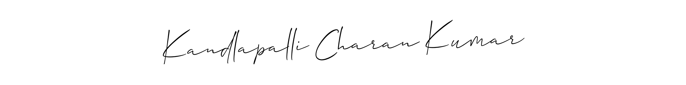 Best and Professional Signature Style for Kandlapalli Charan Kumar. Allison_Script Best Signature Style Collection. Kandlapalli Charan Kumar signature style 2 images and pictures png