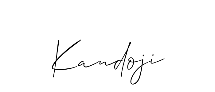 Best and Professional Signature Style for Kandoji. Allison_Script Best Signature Style Collection. Kandoji signature style 2 images and pictures png