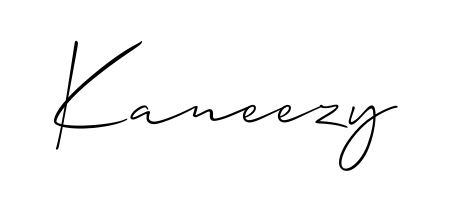 Best and Professional Signature Style for Kaneezy. Allison_Script Best Signature Style Collection. Kaneezy signature style 2 images and pictures png