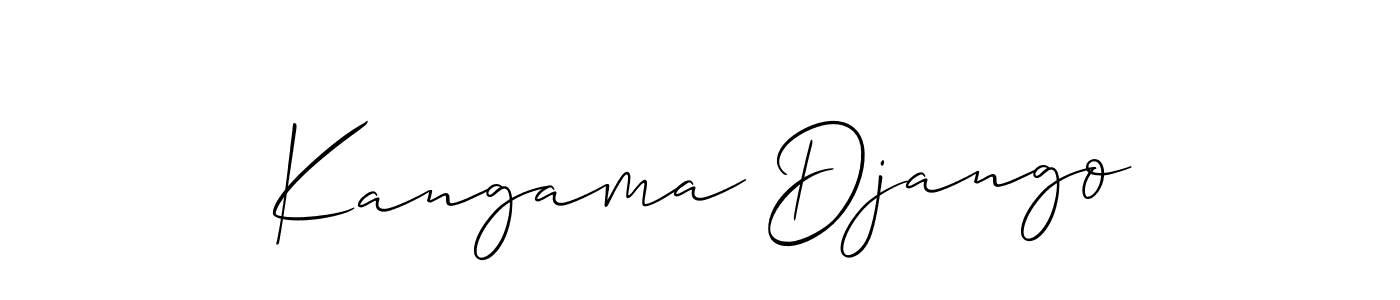 See photos of Kangama Django official signature by Spectra . Check more albums & portfolios. Read reviews & check more about Allison_Script font. Kangama Django signature style 2 images and pictures png