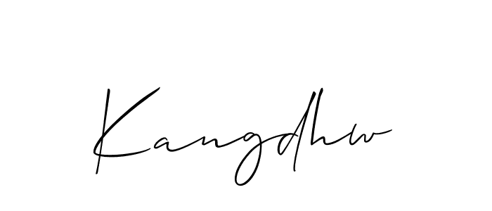 Check out images of Autograph of Kangdhw name. Actor Kangdhw Signature Style. Allison_Script is a professional sign style online. Kangdhw signature style 2 images and pictures png