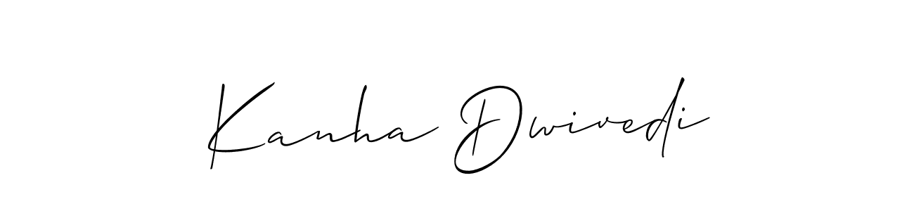 Make a short Kanha Dwivedi signature style. Manage your documents anywhere anytime using Allison_Script. Create and add eSignatures, submit forms, share and send files easily. Kanha Dwivedi signature style 2 images and pictures png