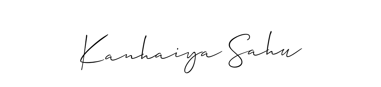 Once you've used our free online signature maker to create your best signature Allison_Script style, it's time to enjoy all of the benefits that Kanhaiya Sahu name signing documents. Kanhaiya Sahu signature style 2 images and pictures png