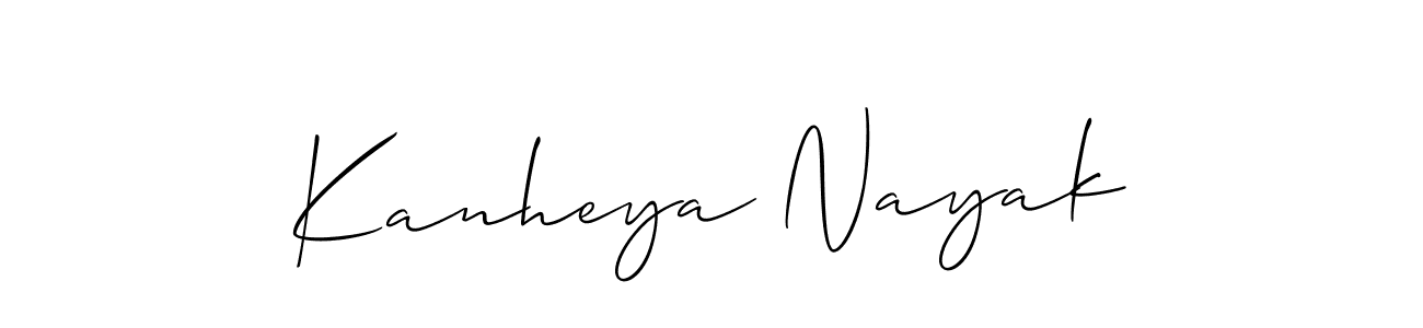 How to Draw Kanheya Nayak signature style? Allison_Script is a latest design signature styles for name Kanheya Nayak. Kanheya Nayak signature style 2 images and pictures png