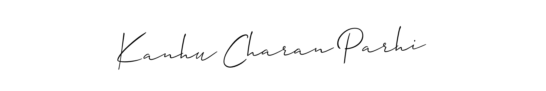 It looks lik you need a new signature style for name Kanhu Charan Parhi. Design unique handwritten (Allison_Script) signature with our free signature maker in just a few clicks. Kanhu Charan Parhi signature style 2 images and pictures png