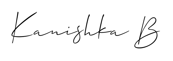 Allison_Script is a professional signature style that is perfect for those who want to add a touch of class to their signature. Get Kanishka B name fancy signature for free. Kanishka B signature style 2 images and pictures png