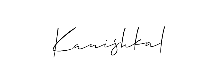 Here are the top 10 professional signature styles for the name Kanishkal. These are the best autograph styles you can use for your name. Kanishkal signature style 2 images and pictures png