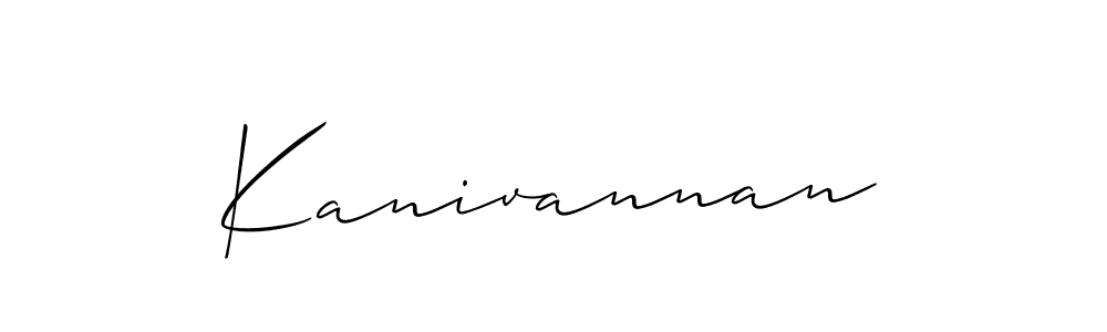 Make a short Kanivannan signature style. Manage your documents anywhere anytime using Allison_Script. Create and add eSignatures, submit forms, share and send files easily. Kanivannan signature style 2 images and pictures png