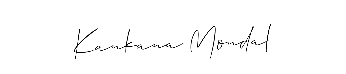 Check out images of Autograph of Kankana Mondal name. Actor Kankana Mondal Signature Style. Allison_Script is a professional sign style online. Kankana Mondal signature style 2 images and pictures png