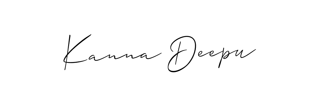 See photos of Kanna Deepu official signature by Spectra . Check more albums & portfolios. Read reviews & check more about Allison_Script font. Kanna Deepu signature style 2 images and pictures png