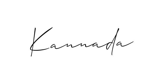 Use a signature maker to create a handwritten signature online. With this signature software, you can design (Allison_Script) your own signature for name Kannada. Kannada signature style 2 images and pictures png