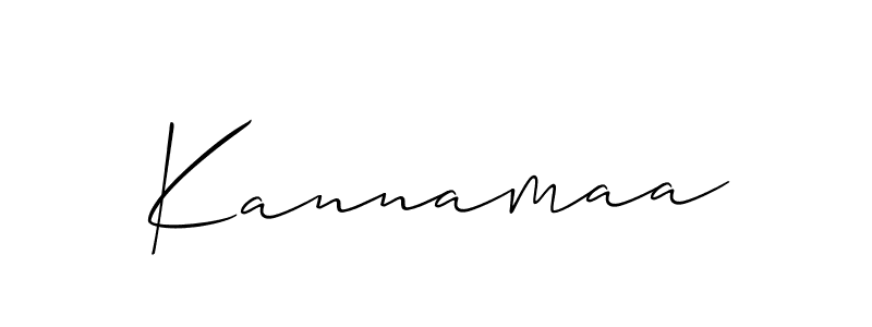 Also we have Kannamaa name is the best signature style. Create professional handwritten signature collection using Allison_Script autograph style. Kannamaa signature style 2 images and pictures png