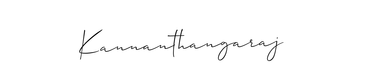 The best way (Allison_Script) to make a short signature is to pick only two or three words in your name. The name Kannanthangaraj include a total of six letters. For converting this name. Kannanthangaraj signature style 2 images and pictures png