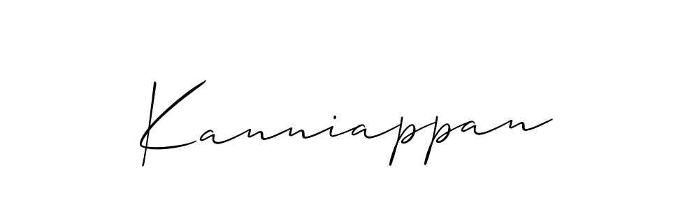 You can use this online signature creator to create a handwritten signature for the name Kanniappan. This is the best online autograph maker. Kanniappan signature style 2 images and pictures png