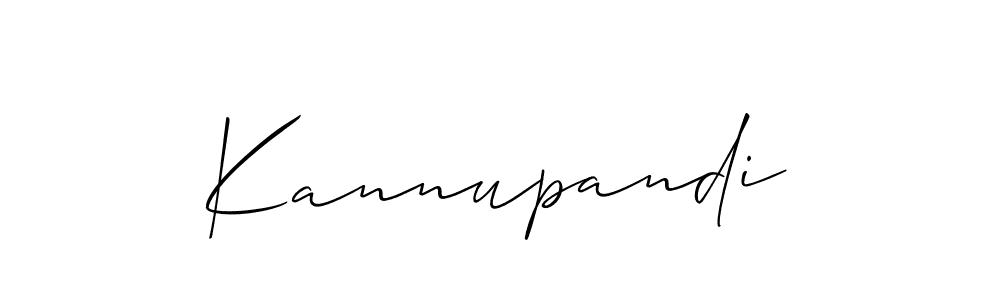 Once you've used our free online signature maker to create your best signature Allison_Script style, it's time to enjoy all of the benefits that Kannupandi name signing documents. Kannupandi signature style 2 images and pictures png