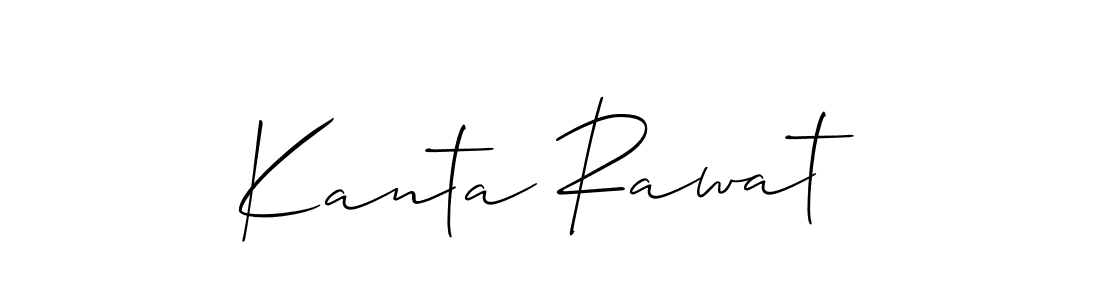 Here are the top 10 professional signature styles for the name Kanta Rawat. These are the best autograph styles you can use for your name. Kanta Rawat signature style 2 images and pictures png