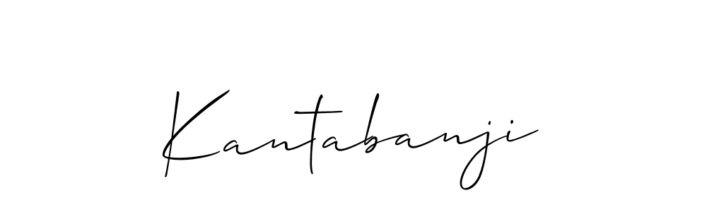 Best and Professional Signature Style for Kantabanji. Allison_Script Best Signature Style Collection. Kantabanji signature style 2 images and pictures png