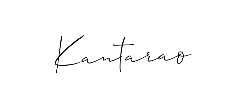 Make a beautiful signature design for name Kantarao. Use this online signature maker to create a handwritten signature for free. Kantarao signature style 2 images and pictures png