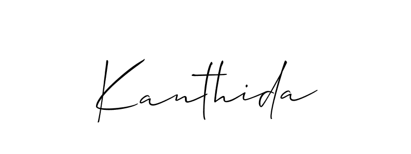 Here are the top 10 professional signature styles for the name Kanthida. These are the best autograph styles you can use for your name. Kanthida signature style 2 images and pictures png